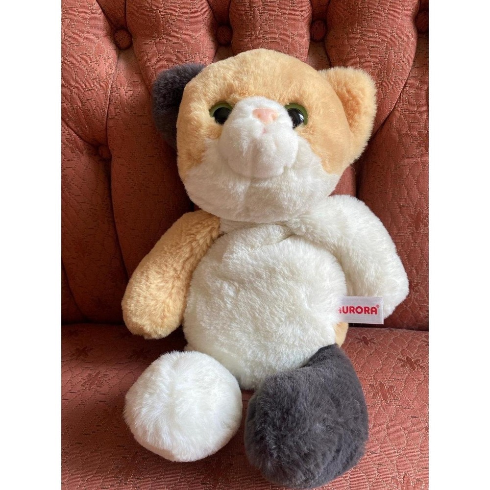 Aurora Calli Kitty Cat Plush 2022 Stuffed Toy Super Soft s51